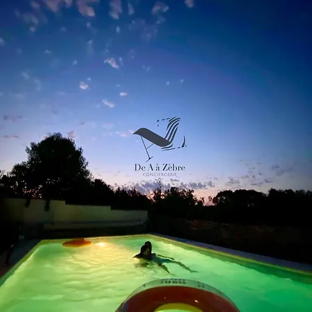 L'envol - Spacieuse Maison Avec Piscine Privative * Champagne (Charente-Maritime)