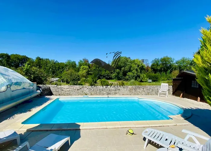 L'envol - Spacieuse Maison Avec Piscine Privative